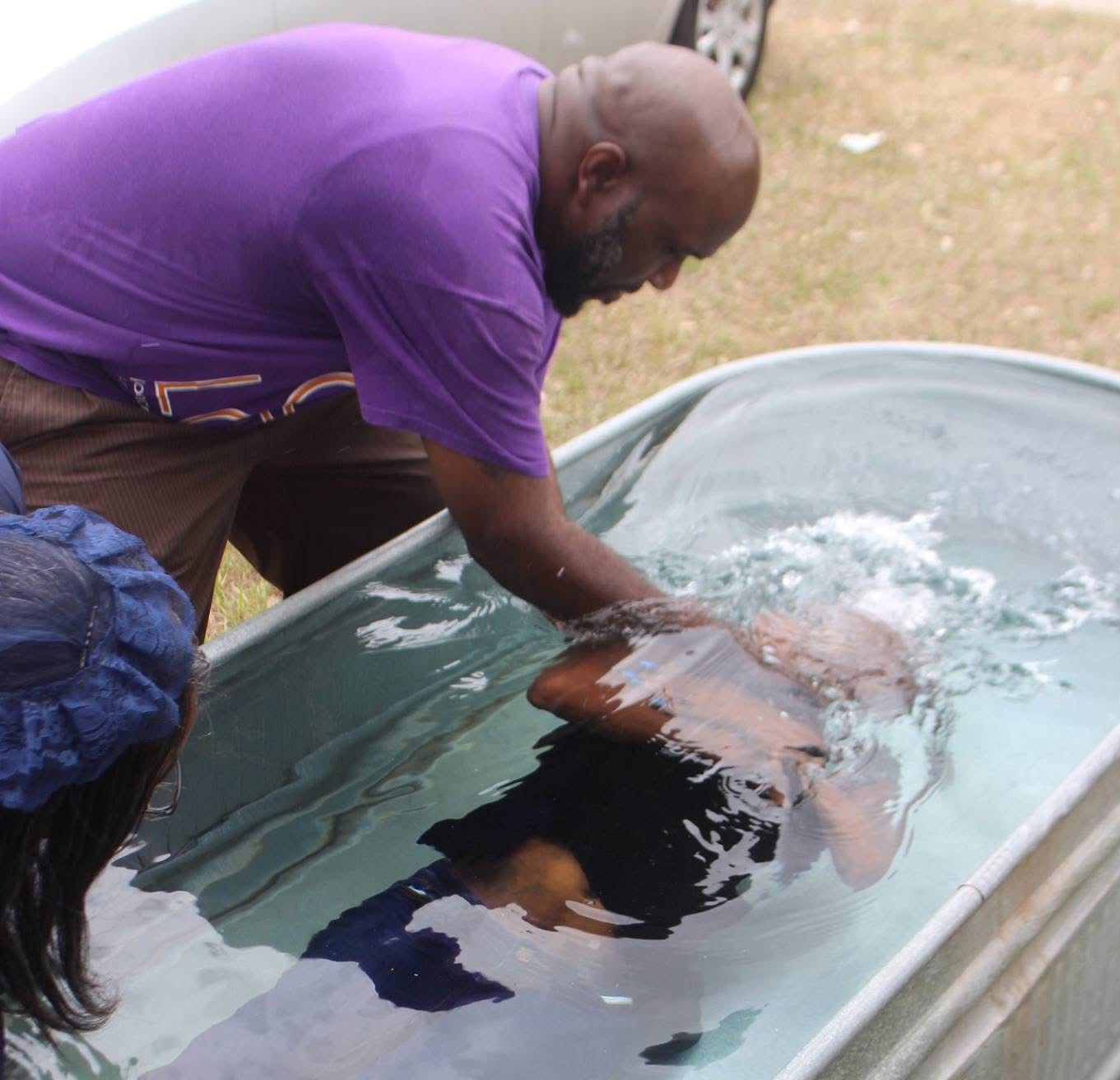 Baptism ceremony